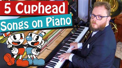 5 Cuphead Songs on Piano - YouTube