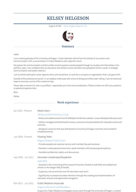 Teller Resume Samples and Templates | VisualCV