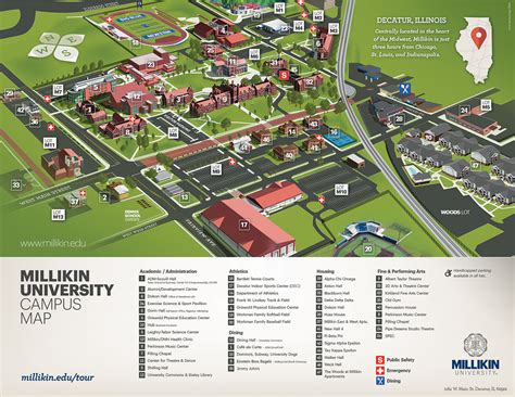 Campus Maps | Millikin University