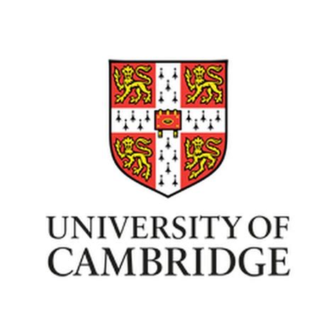 the university of cambridge logo is shown