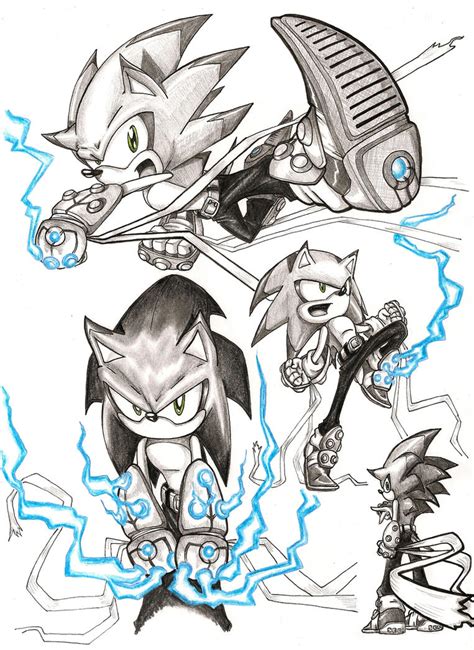 Sonic Sketches by WhereIDrawTheLine on DeviantArt