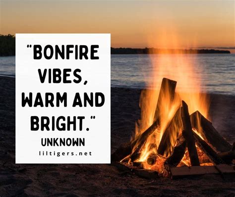 75 Best Bonfire Quotes for Kids - Lil Tigers