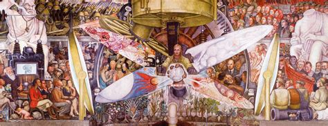 Man Controller of the Universe, Diego Rivera, Fresco, 1934 : r/Art