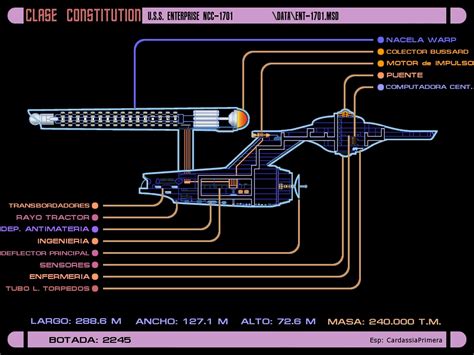 Star Trek Lcars - Schematics - Star Trek Blueprints - Ships Starships