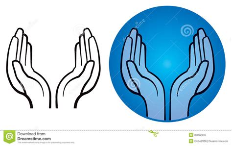 Open Hands Clip Art Two | Clipart Panda - Free Clipart Images