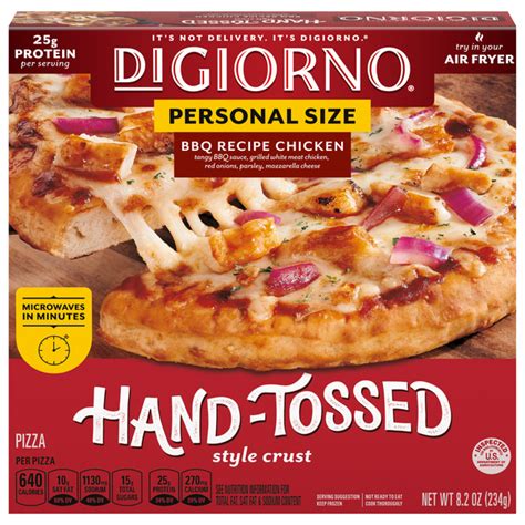 Save on DiGiorno Pizza BBQ Recipe Chicken Hand-Tossed Style Crust Order ...