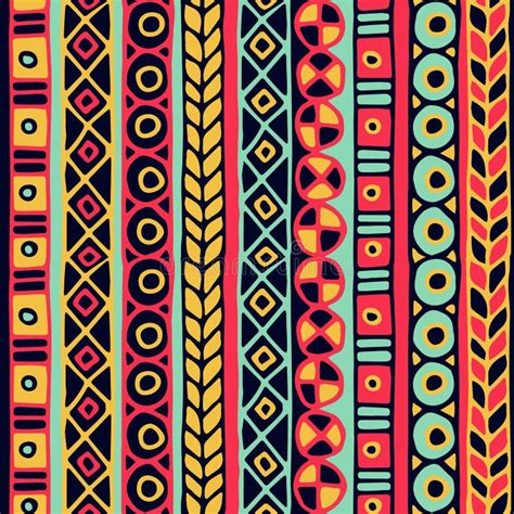 Ethnicity Seamless Pattern. Boho Style. Ethnic Wallpaper. Tribal Art ...