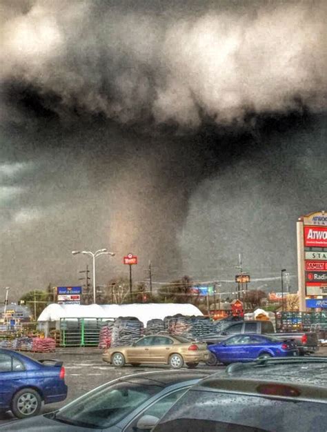 I snapped this photo of a tornado yesterday evening in Oklahoma. It went on to destroy 40 homes ...