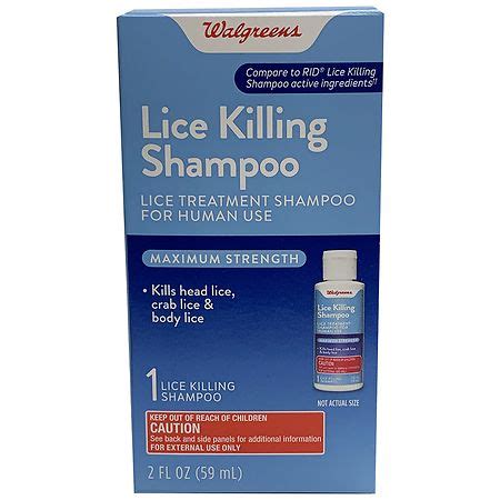 Equate Lice Killing Shampoo, Step Lice Treatment For Kids, 45% OFF