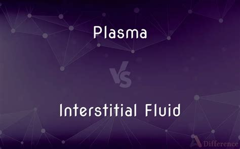 Plasma vs. Interstitial Fluid — What’s the Difference?