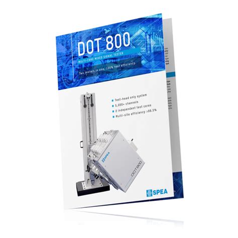 DOT800 - Multi-Core Analog Mixed Signal Semiconductor Tester | SPEA