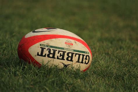 Rugby ball Gilbert editorial stock photo. Image of shape - 22090673