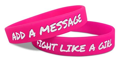 Make Breast Cancer Awareness Wristbands - Fast And Cheap