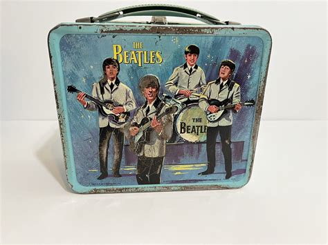 Beatles Lunch Box Only Lunchbox Good Condition for the age. vintage ...