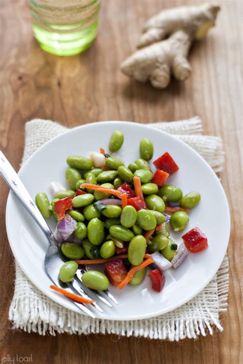 asian edamame salad - Jelly Toast