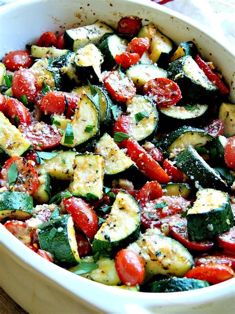 Italian Baked Zucchini and Tomatoes | Bobbi's Kozy Kitchen