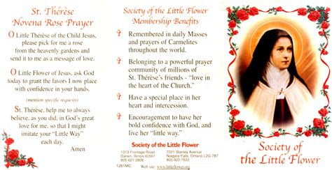 The Power of Prayer...St.Thérèse of the Child Jesus