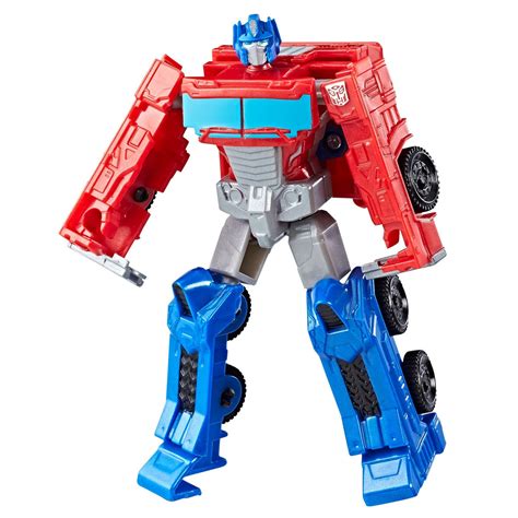 Buy Transformers Authentics Optimus Prime Toy - Bravo Truck Figure ...