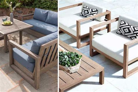 Muebles de madera para el jardín - Decofilia