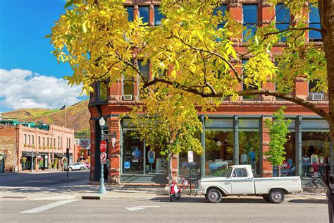 Downtown Aspen, Colorado Digital Art by Heeb Photos - Fine Art America