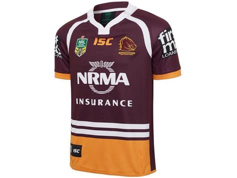 Cheap Brisbane Broncos 2017 Men's Home Jersey