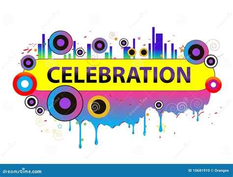 Celebration Concept Illustration Stock Vector - Illustration of festive ...