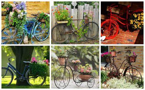 12 Mind-Blowing Bicycle Planter Ideas For Your Garden or On-The-Go - Garden Lovers Club