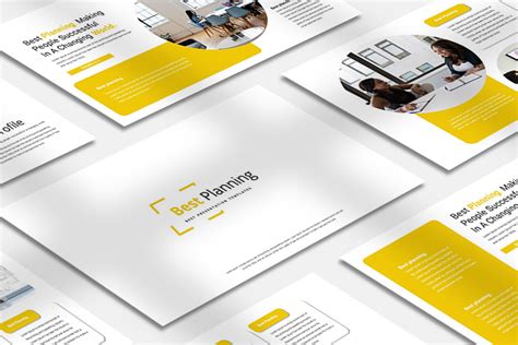 Best Planning - Google Slides Template Graphic by alonkelakon · Creative Fabrica