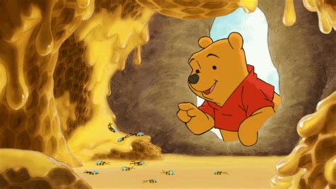 Winnie The Pooh Honey Gif