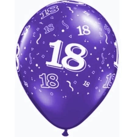 18 Around Pearl Purple Latex Balloon II18P - Balloon World