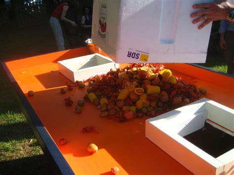 Crawfish Boil - Ingenious Crawfish Table 2 | The table is he… | Flickr