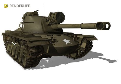 M48 Patton Tank 3D model | CGTrader