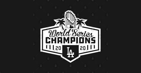 LA Dodgers Champions 1 - Dodgers - T-Shirt | TeePublic
