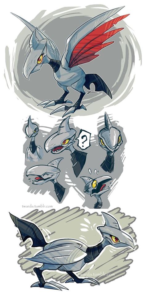 Skarmory sketches by Twarda8 on DeviantArt