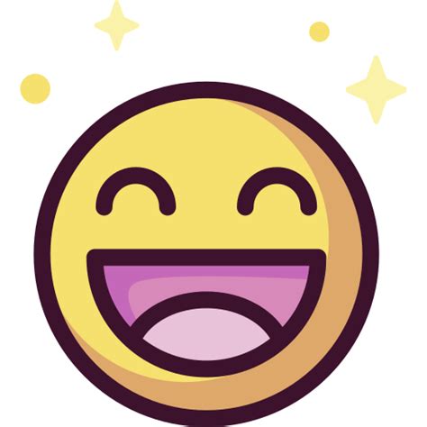 Smiley Special Candy Lineal color icon