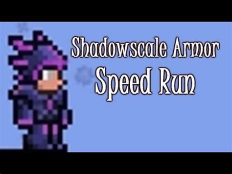 Terraria - Speed Run 1, Shadowscale armor, Nightmare Pickaxe and Eater ...