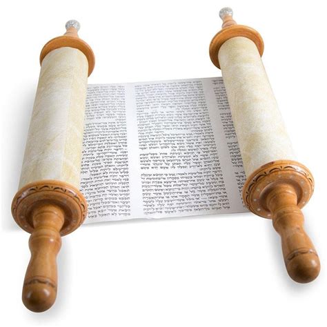 Large Deluxe Replica Torah Scroll, Judaica |World of Judaica