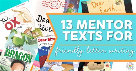 13 Mentor Texts for Friendly Letter Writing | LaptrinhX / News