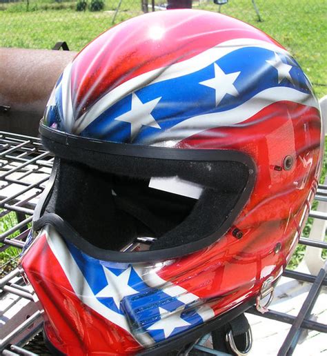 Rebel Flag helmet by chrisfurguson on DeviantArt