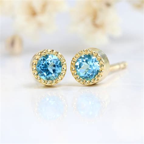 Blue Topaz Birthstone Jewellery - December – Lilia Nash Jewellery