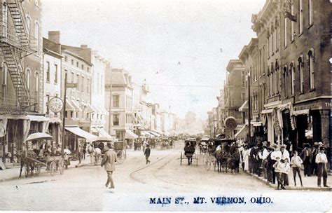 Mount Vernon Ohio | Circa 1900, Main Street looking south So… | Flickr