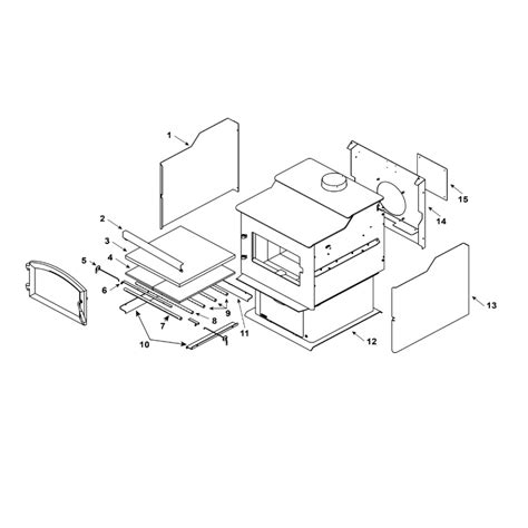 Quadra Fire ADVENTURE-III Wood Stove | Quadra-FireParts.com