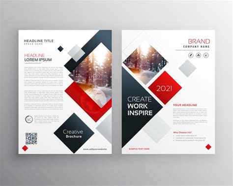 creative business brochure template design in size A4 - Download Free ...