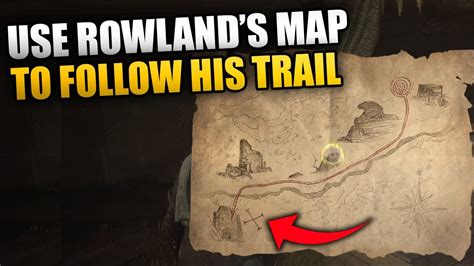 Use Rowlands Map to Follow his Trail | Hogwarts Legacy - YouTube