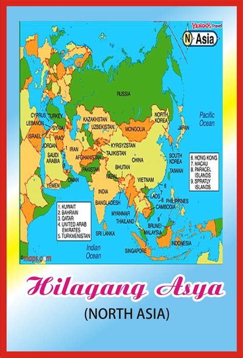 Mapa Ng Hilagang Asya | Images and Photos finder