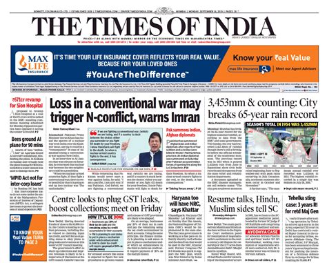 Newspaper Headlines: India's Message To Pak On Ceasefire Violations, And Other Big Stories