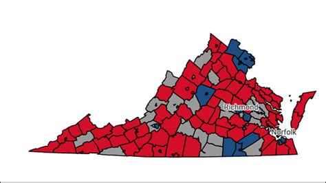 Virginia governor race: See the Election Day map | Fox News