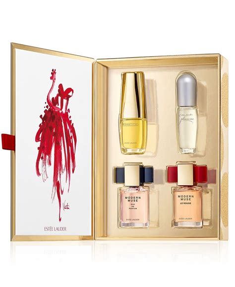 Estée Lauder 4-Pc. Fragrance Treasures Gift Set & Reviews - Beauty Gift Sets - Beauty - Macy's