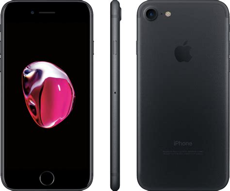 Total Wireless Apple iPhone 7 Jet Black TWAPI7C32BK3PWP - Best Buy