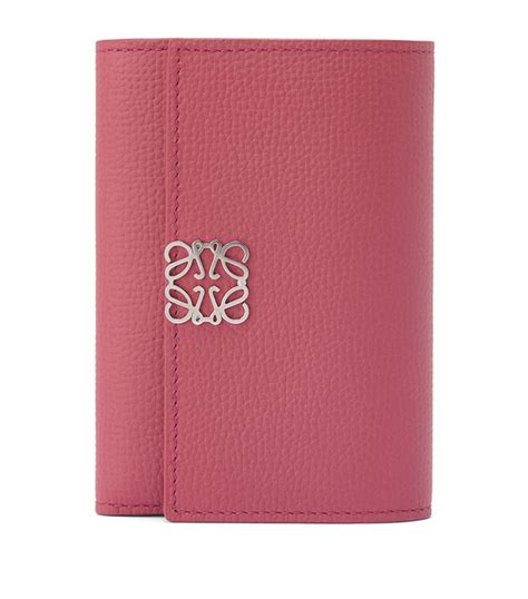 LOEWE Leather Anagram Vertical Wallet | Harrods US